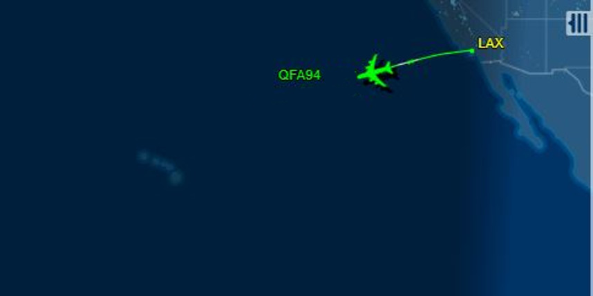 Generic Flight Plan. Not actual Flight path. Thanks to Flight tracker